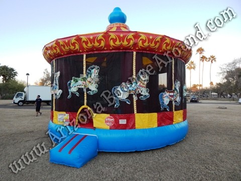 Carousel Bounce House rental Phoenix AZ